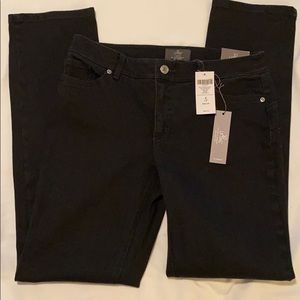 New Chico’s Black So Lifting Slim Leg Jeans